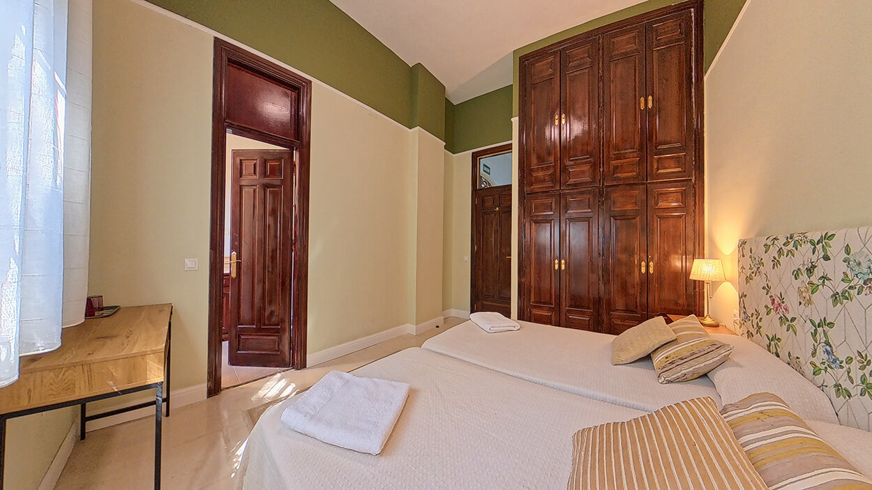 Twin Beds - Inside Main House